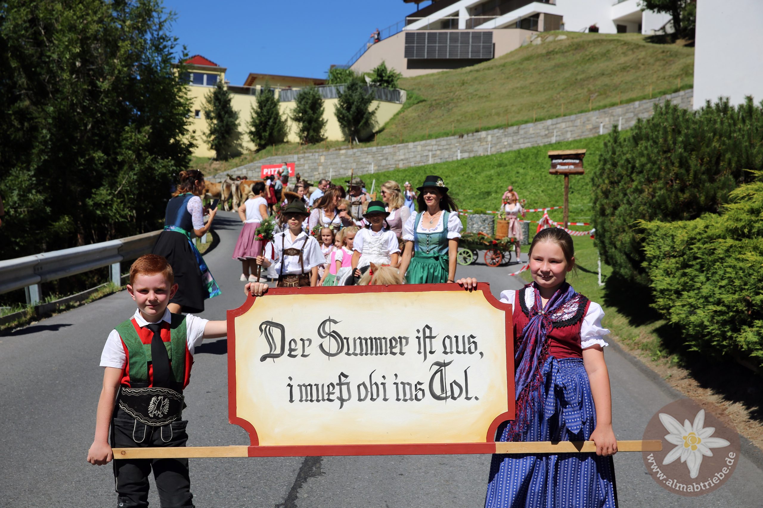  Almabtrieb in Jerzens im Pitztal, Tirol 2026 - Almabtrieb und Bildidee 